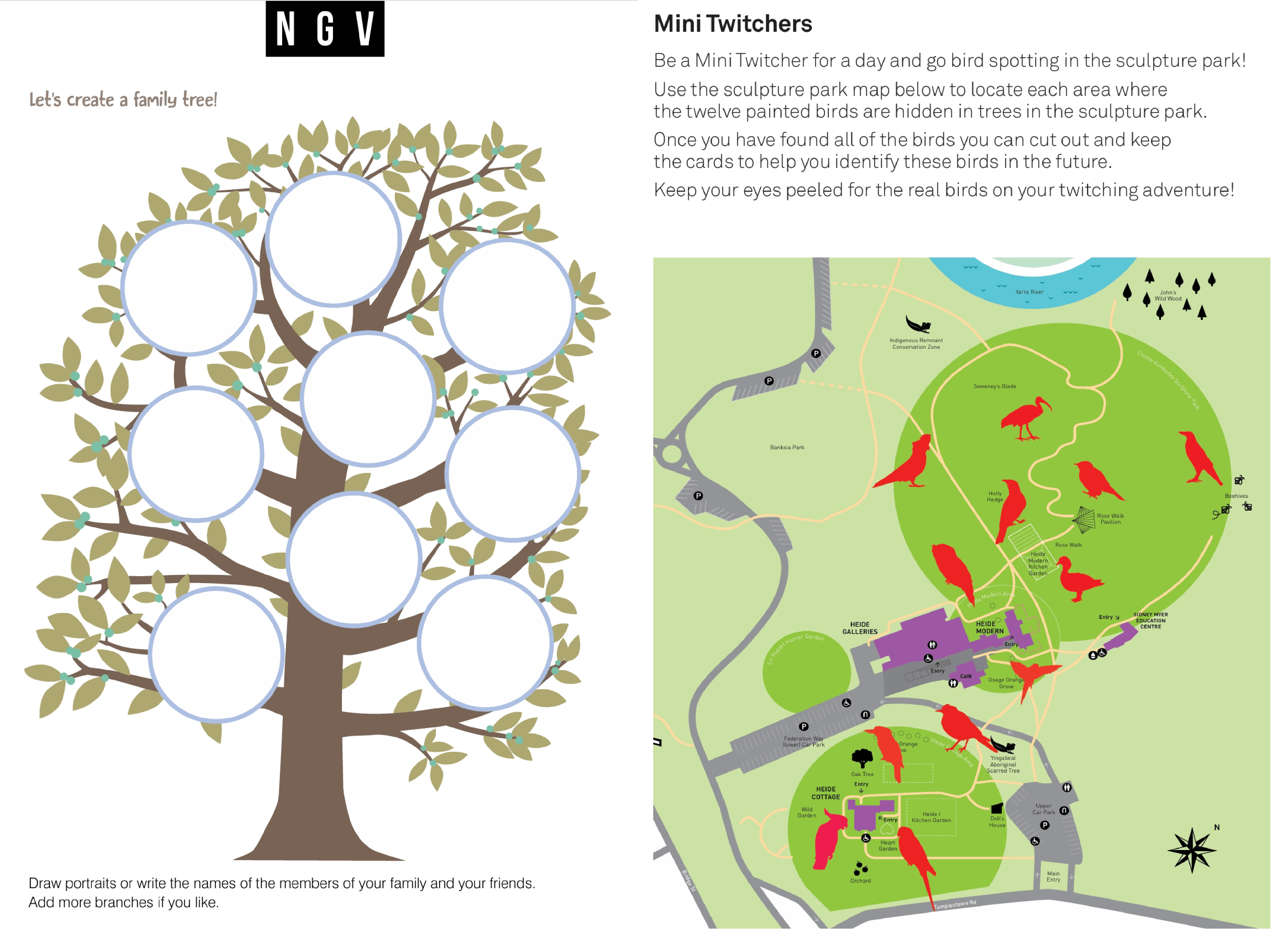 Visual comparison of flat design styles